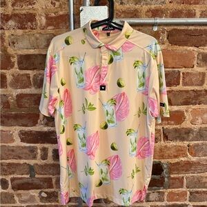 Bad Birdie Mojito Polo Medium